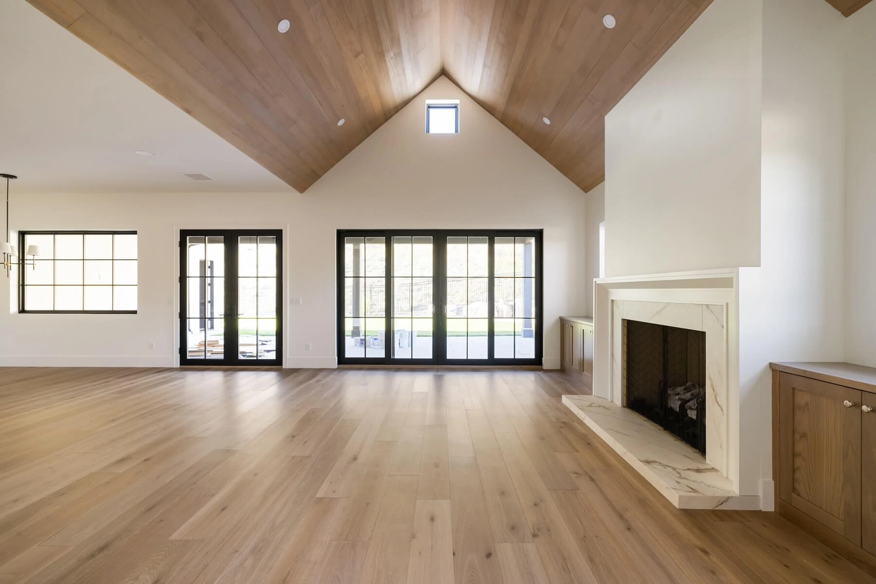 Living room in modern home