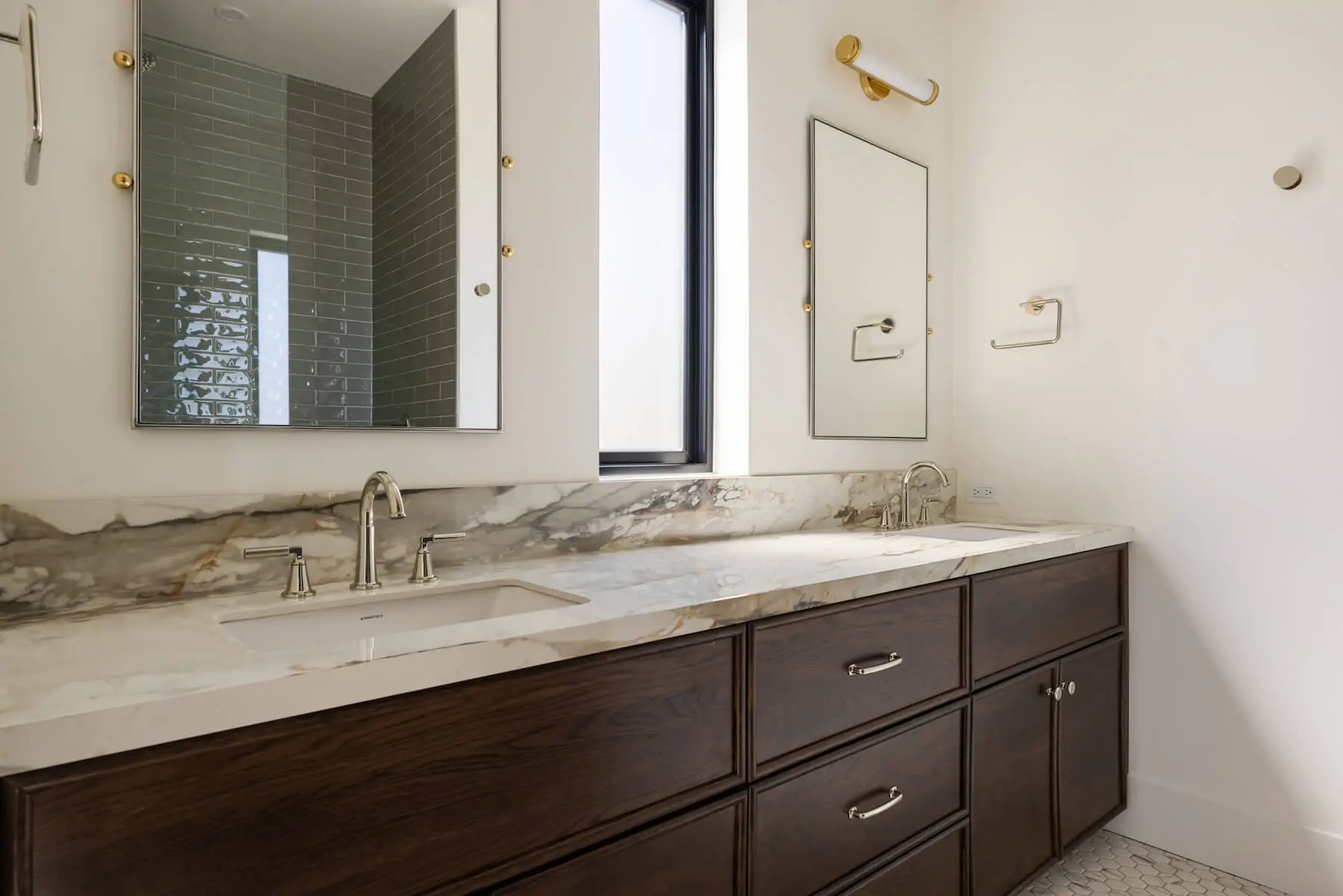 Bathroom of Custom Luxury Home in Eagle Idaho