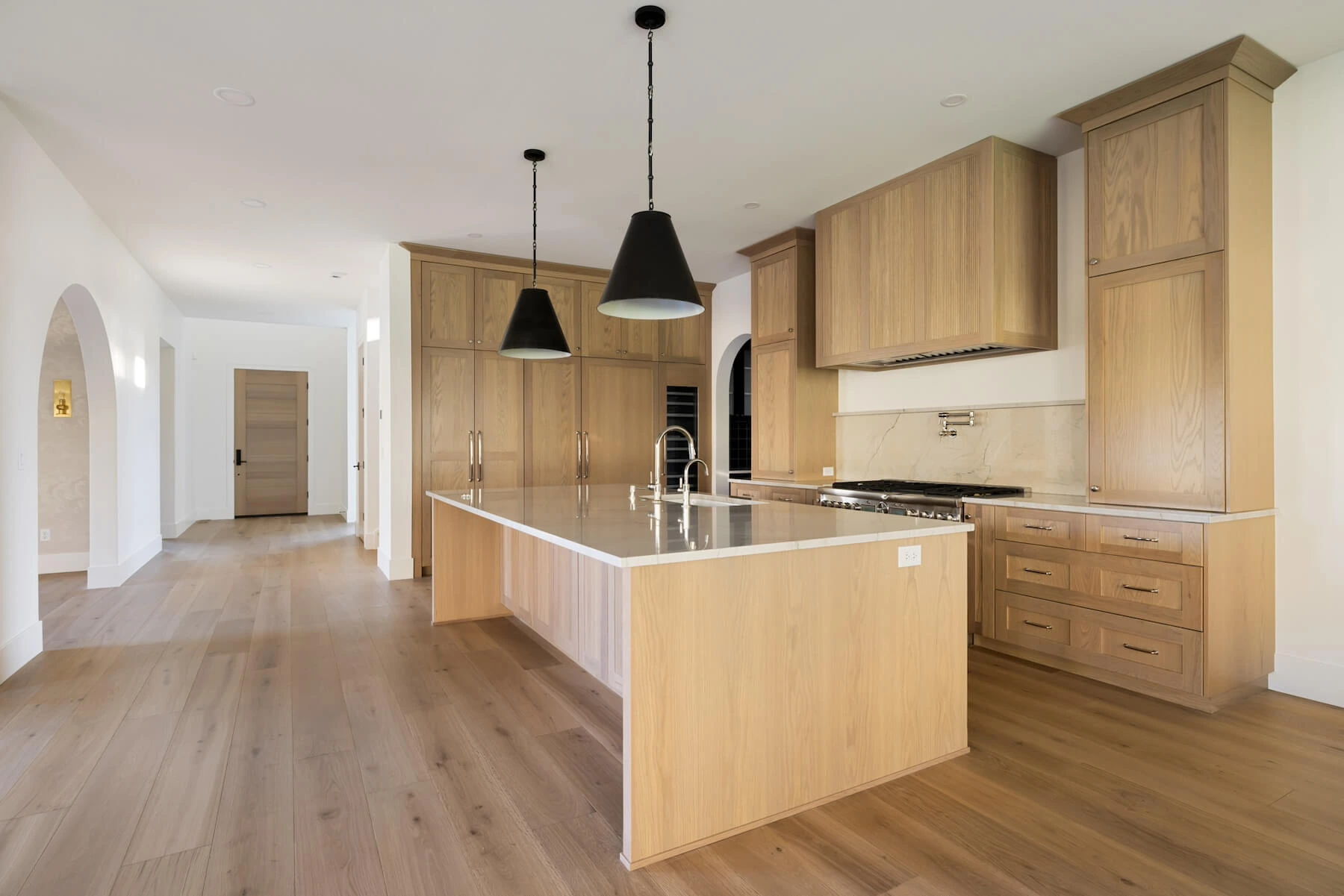 Designer kitchen for custom built home